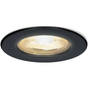 HOFTRONIC Nola dimmbare LED Einbaustrahler - Schwarz - 49mm - 2700K Warmlicht - IP65 HOFTRONIC Nola dimmbare LED Einbaustrahler - Schwarz - 49mm - 2700K Warmlicht - IP65