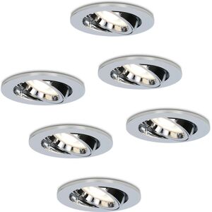 HOFTRONIC HOFTRONIC Maya LED Dimbaar Inbouwspot - Neutraal Wit - 6x GU10 HOFTRONIC HOFTRONIC Maya LED Dimbaar Inbouwspot - Neutraal Wit - 6x GU10