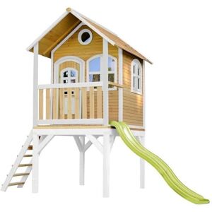 Maison de Jeu Laura de Axi - Bois FSC, Toboggan Vert Clair, Plateforme 98cm - Publicité Maison de Jeu Laura de Axi - Bois FSC, Toboggan Vert Clair, Plateforme 98cm - Publicité