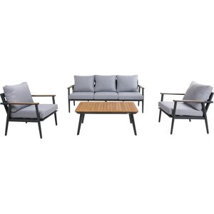 Ensemble de Mobilier de Jardin AXI Bibi - Aluminium & Teck - 4 Pièces - Publicité Ensemble de Mobilier de Jardin AXI Bibi - Aluminium & Teck - 4 Pièces - Publicité