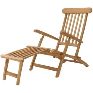 Chaise longue de jardin en teck Axi Costa - Mobilier d'extérieur - Publicité Chaise longue de jardin en teck Axi Costa - Mobilier d'extérieur - Publicité