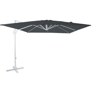 Axi Weiß & Grau Rechteckiger Ampelschirm - 300x300 cm Axi Weiß & Grau Rechteckiger Ampelschirm - 300x300 cm