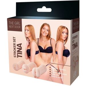 DreamToys The Girl Next Door Tina Set di Masturbatori - Realistico & Impermeabile DreamToys The Girl Next Door Tina Set di Masturbatori - Realistico & Impermeabile
