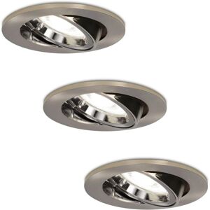 HOFTRONIC Lublin 3-delig Dimbaar LED Inbouwspots HOFTRONIC Lublin 3-delig Dimbaar LED Inbouwspots