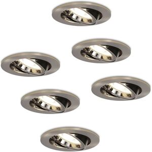 HOFTRONIC Lublin Inbouw LED Spot - Dimbaar, 6 stuks, 5W, Neutraal wit HOFTRONIC Lublin Inbouw LED Spot - Dimbaar, 6 stuks, 5W, Neutraal wit
