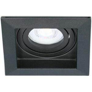 HOFTRONIC Durham Inbouwspot dimbaar - Zwart - 6000K - 5W - GU10 HOFTRONIC Durham Inbouwspot dimbaar - Zwart - 6000K - 5W - GU10
