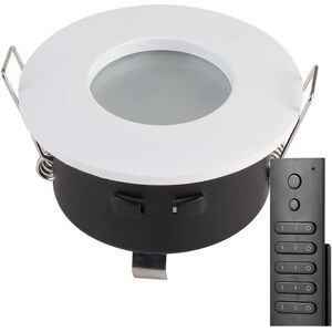 HOFTRONIC Inbouwspots LED Barcelona - IP44, 5W, Dimbaar, Afstandsbediening HOFTRONIC Inbouwspots LED Barcelona - IP44, 5W, Dimbaar, Afstandsbediening