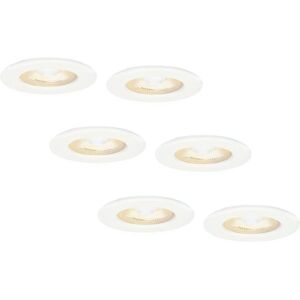 HOFTRONIC Wit Nola dimbare LED Inbouwspot - 49mm - 5W - IP65 HOFTRONIC Wit Nola dimbare LED Inbouwspot - 49mm - 5W - IP65