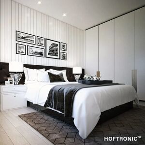 HOFTRONIC Miro LED Inbouwspot - Dimbaar - 6000K - GU10 - Zwart HOFTRONIC Miro LED Inbouwspot - Dimbaar - 6000K - GU10 - Zwart