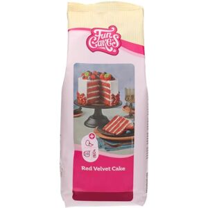 Mélange pour gâteau Red Velvet Funcakes - 1kg - Publicité Mélange pour gâteau Red Velvet Funcakes - 1kg - Publicité