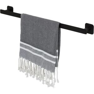 Tiger Matte Black 60cm Towel Rack - Modern Stainless Steel Tiger Matte Black 60cm Towel Rack - Modern Stainless Steel