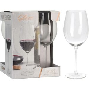 Koopman 540ML Verre à Vin Rouge Set 4pcs - Verres à Vin - Publicité Koopman 540ML Verre à Vin Rouge Set 4pcs - Verres à Vin - Publicité