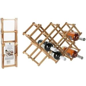 Excellent Houseware Bamboo Bottle Rack - Bottle rack for home storage Excellent Houseware Bamboo Bottle Rack - Bottle rack for home storage