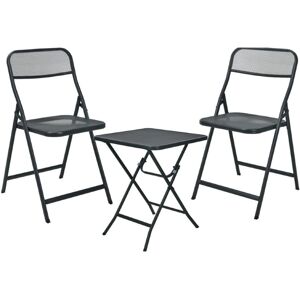 Set de Mobilier de Grădină Pliabil PROGarden - Antracit Set de Mobilier de Grădină Pliabil PROGarden - Antracit