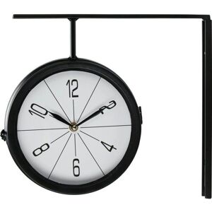 Koopman Wanduhr - Doppelseitig, Ø 20cm - Bahnhofsstil Koopman Wanduhr - Doppelseitig, Ø 20cm - Bahnhofsstil