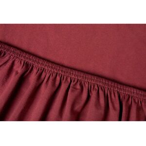 KAYORI Saiko Spannbettlaken rot - Fitted Sheet KAYORI Saiko Spannbettlaken rot - Fitted Sheet