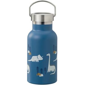 Fresk Marque Dino 350ml Bouteille Thermos Bleue pour Enfants Fresk Marque Dino 350ml Bouteille Thermos Bleue pour Enfants