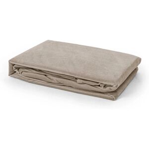 Sleeptime Velours Enkele Hoeslaken - Taupe - 90x200 cm - Winterklaar Sleeptime Velours Enkele Hoeslaken - Taupe - 90x200 cm - Winterklaar