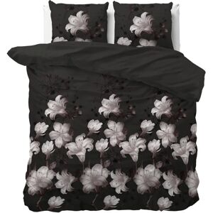 Sleeptime - Dark Flower - Zwart - 200 x 220 cm - Duvet Cover Sleeptime - Dark Flower - Zwart - 200 x 220 cm - Duvet Cover