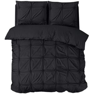 Sleeptime - Punch Pintuck - Zwart - 200/220 cm - Duvethoes Sleeptime - Punch Pintuck - Zwart - 200/220 cm - Duvethoes