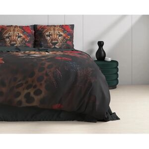 Dreamhouse - Leopardo - 240x200/220 cm - Rood - Dekbedovertrek Dreamhouse - Leopardo - 240x200/220 cm - Rood - Dekbedovertrek