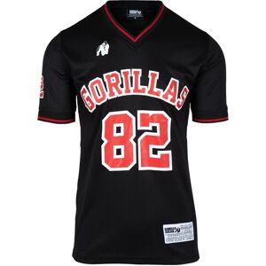 Gorilla Wear San Mateo Black/Red T-Shirt - Casual & Workout Gorilla Wear San Mateo Black/Red T-Shirt - Casual & Workout