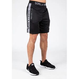 Gorilla Wear Atlanta Shorts - Breathable Training Shorts - Black/Grey Gorilla Wear Atlanta Shorts - Breathable Training Shorts - Black/Grey