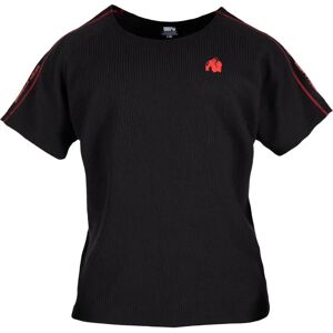 Buffalo Old School Workout Top van Gorilla Wear - Zwart/Rood Buffalo Old School Workout Top van Gorilla Wear - Zwart/Rood