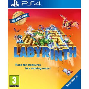 Jeu Ravensburger Labyrinth PS4 - Aventure de puzzle stratégique Jeu Ravensburger Labyrinth PS4 - Aventure de puzzle stratégique