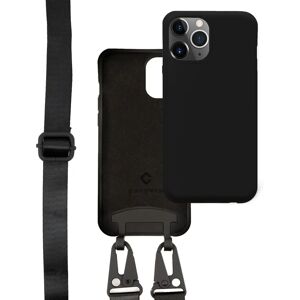 Coverzs - iPhone 12 Pro Max - Zwart - Silicone case Coverzs - iPhone 12 Pro Max - Zwart - Silicone case