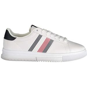 TOMMY HILFIGER SUPERCUP LTH SEASONAL White Sports Sneaker - Sneaker TOMMY HILFIGER SUPERCUP LTH SEASONAL White Sports Sneaker - Sneaker
