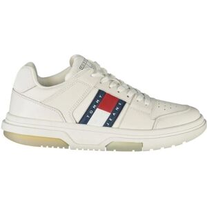 Tenis din Piele Albă Tommy Hilfiger - EU41/US11 - Pantofi Tenis din Piele Albă Tommy Hilfiger - EU41/US11 - Pantofi