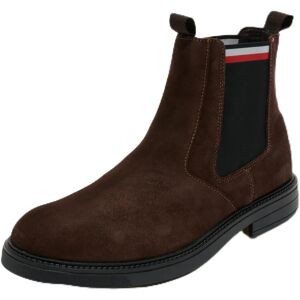 Tommy Hilfiger FM0FM05191 Braune Elastische Chelsea Stiefel - Schuhe Tommy Hilfiger FM0FM05191 Braune Elastische Chelsea Stiefel - Schuhe