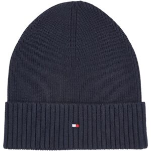Tommy Hilfiger Flag Beanie with Cashmere (AM0AM12796) - space blue Tommy Hilfiger Flag Beanie with Cashmere (AM0AM12796) - space blue