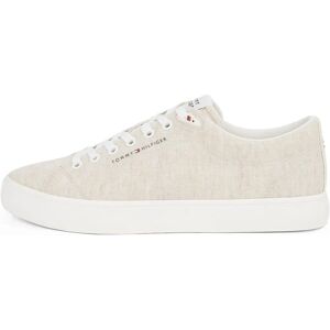 Tommy Hilfiger U8EU42 Beige Chambray Lin Low Top Sneakers Tommy Hilfiger U8EU42 Beige Chambray Lin Low Top Sneakers