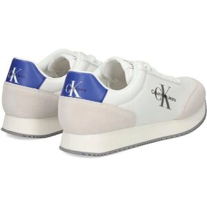 Calvin Klein Jeans Retro Runner Low Mix Cuero Beige - Zapatillas Calvin Klein Jeans Retro Runner Low Mix Cuero Beige - Zapatillas
