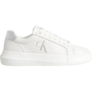 Calvin Klein White Cupsole Laceup Sneakers - Sneakers Calvin Klein White Cupsole Laceup Sneakers - Sneakers