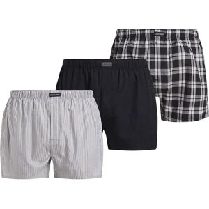 Calvin Klein Confezione da 3 boxer cotone classico - Nero/Morgan/Mont - Intimo Calvin Klein Confezione da 3 boxer cotone classico - Nero/Morgan/Mont - Intimo