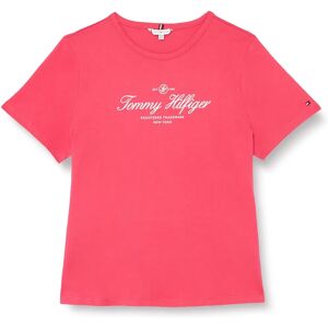 Tommy Hilfiger Pink Curve T-Shirt - T-Shirt Tommy Hilfiger Pink Curve T-Shirt - T-Shirt