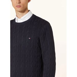 Tommy Hilfiger Klassisk Kabelstrikket Avslappet Fit Jumper (MW0MW33132) - ørkenhimmel Tommy Hilfiger Klassisk Kabelstrikket Avslappet Fit Jumper (MW0MW33132) - ørkenhimmel