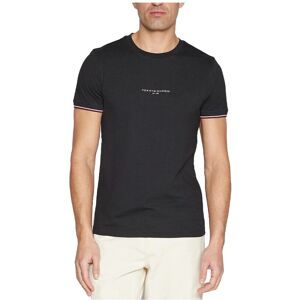 Tommy Hilfiger T-shirt with label print Black MW0MW32584 Tommy Hilfiger T-shirt with label print Black MW0MW32584