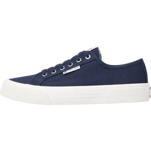 TOMMY JEANS Canvas snörskor - Blå - 40 - Sneakers TOMMY JEANS Canvas snörskor - Blå - 40 - Sneakers