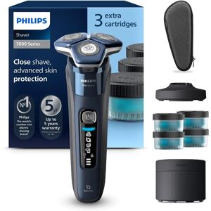 Philips S7885/63 Blue SkinIQ Wet Dry Shaver - Shaver Philips S7885/63 Blue SkinIQ Wet Dry Shaver - Shaver