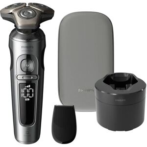 Philips SP9841/32 Rasoir pour hommes en chrome - Tondeuse rotative - Publicité Philips SP9841/32 Rasoir pour hommes en chrome - Tondeuse rotative - Publicité