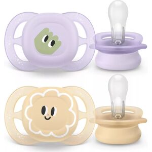 Chupeta para bebê Philips Avent SCF075/13 - Silicone Ortodôntico Bege Lilás Chupeta para bebê Philips Avent SCF075/13 - Silicone Ortodôntico Bege Lilás