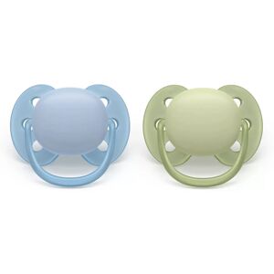 Philips AVENT SCF091/37 Baby Fopspeen Ultra Zacht Orthodontisch Siliconen - Fopspeen Philips AVENT SCF091/37 Baby Fopspeen Ultra Zacht Orthodontisch Siliconen - Fopspeen