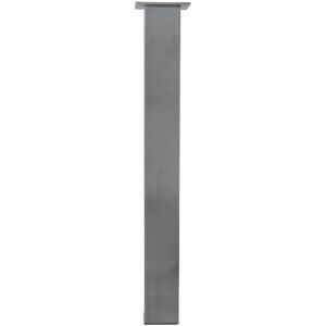 VIVOL Pied de Table Carré en Acier Inoxydable - 80x80x720mm - Publicité VIVOL Pied de Table Carré en Acier Inoxydable - 80x80x720mm - Publicité