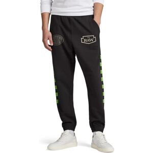 G-Star Raw Moto Graphic Sweat Pants - Svart - Man L - Träningsbyxor G-Star Raw Moto Graphic Sweat Pants - Svart - Man L - Träningsbyxor