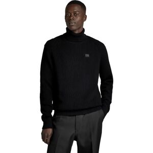 G-Star Turtle Neck Sweater (D24211-C868) - dark black G-Star Turtle Neck Sweater (D24211-C868) - dark black