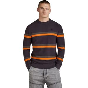 Suéter de punto a rayas G-Star RAW - Gris - Hombre XXL - Suéter Suéter de punto a rayas G-Star RAW - Gris - Hombre XXL - Suéter